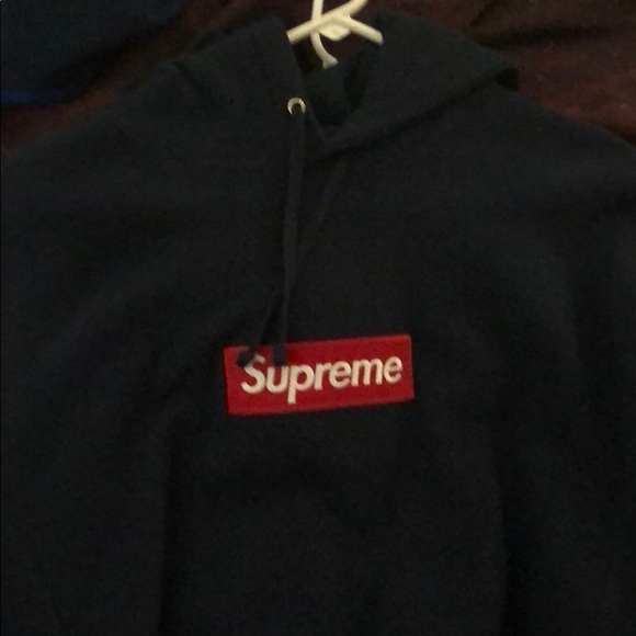Supreme box logo hoodie xl